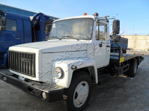 Автоэвакуатор ГАЗ-3307/3309 ( Газон ) с платформой 3,5 тонны